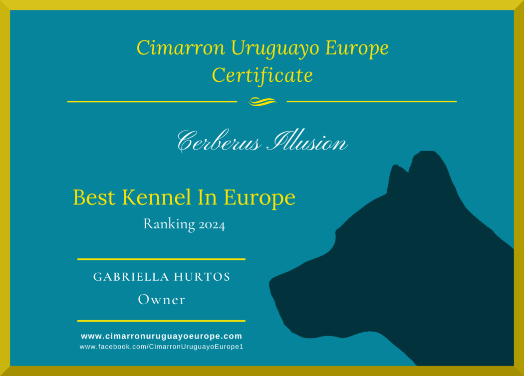 Best Cimarron Uruguayo Kennel in Europe 2024